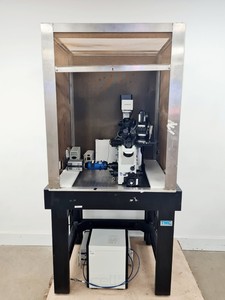 Thumbnail image of Olympus IX71 Inverted Microscope, Electrophysiology & Imaging System Lab 