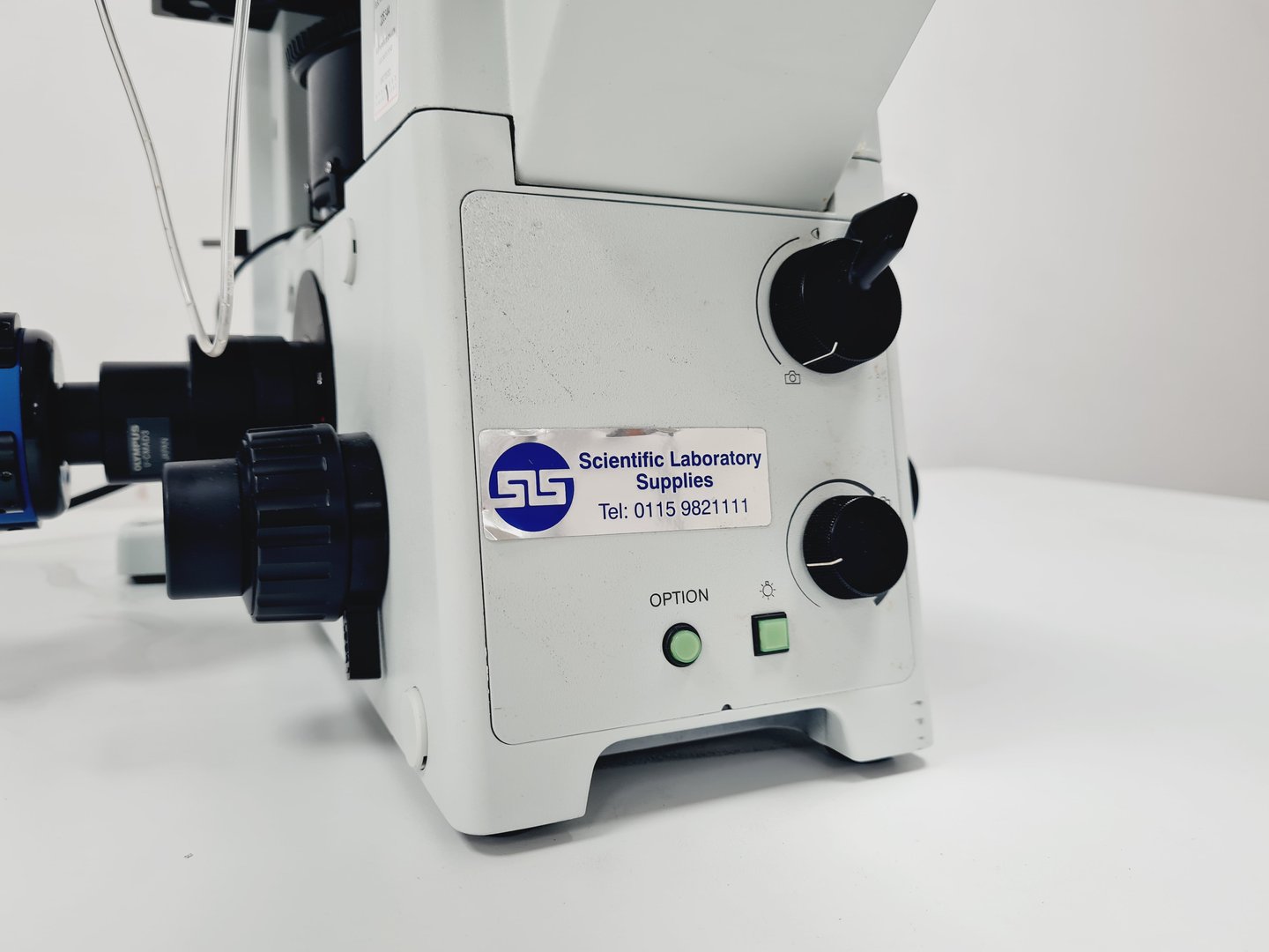 Image of Olympus IX71 Inverted Microscope, Electrophysiology & Imaging System Lab 