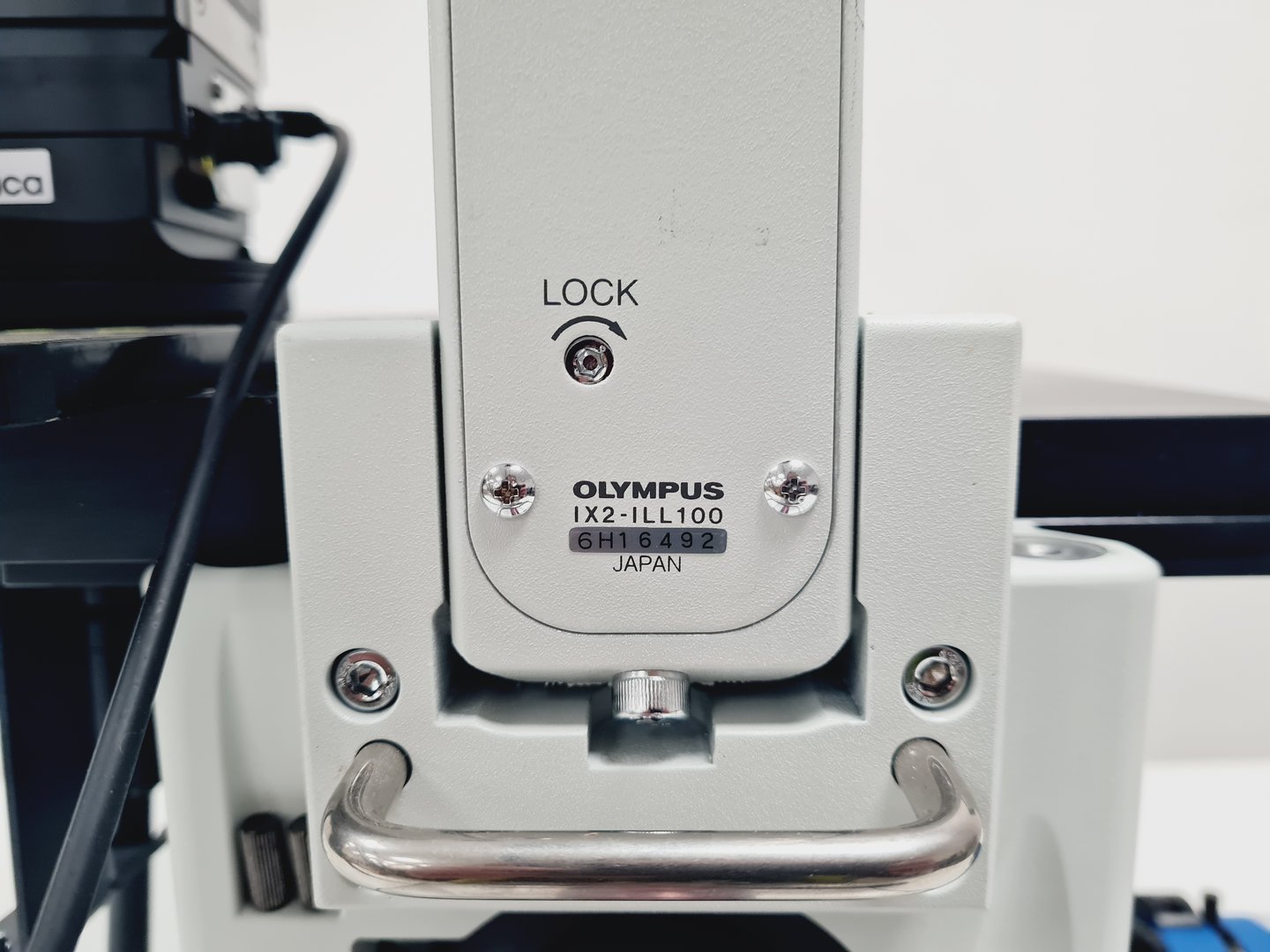 Image of Olympus IX71 Inverted Microscope, Electrophysiology & Imaging System Lab 