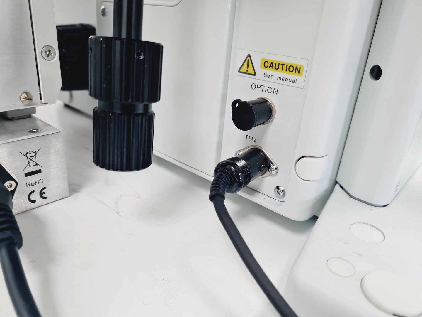 Image of Olympus IX71 Inverted Microscope, Electrophysiology & Imaging System Lab 