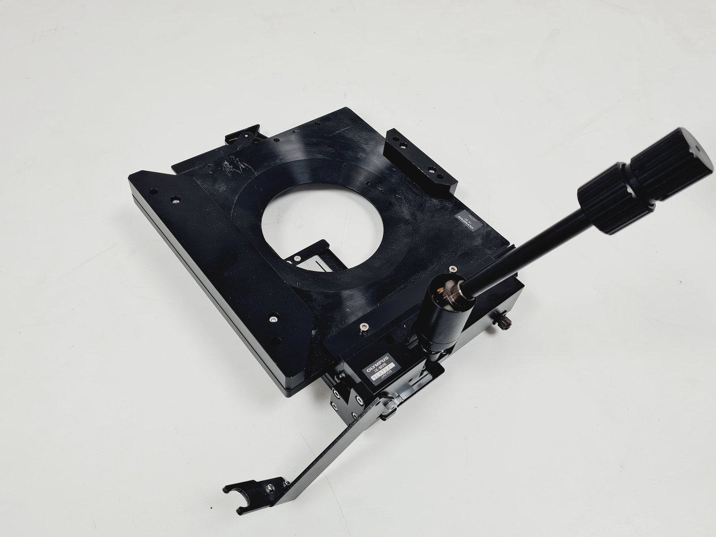 Image of Olympus Plain stage (IX2-SP) w/ Mechanical stage (IX-MVR) Lab