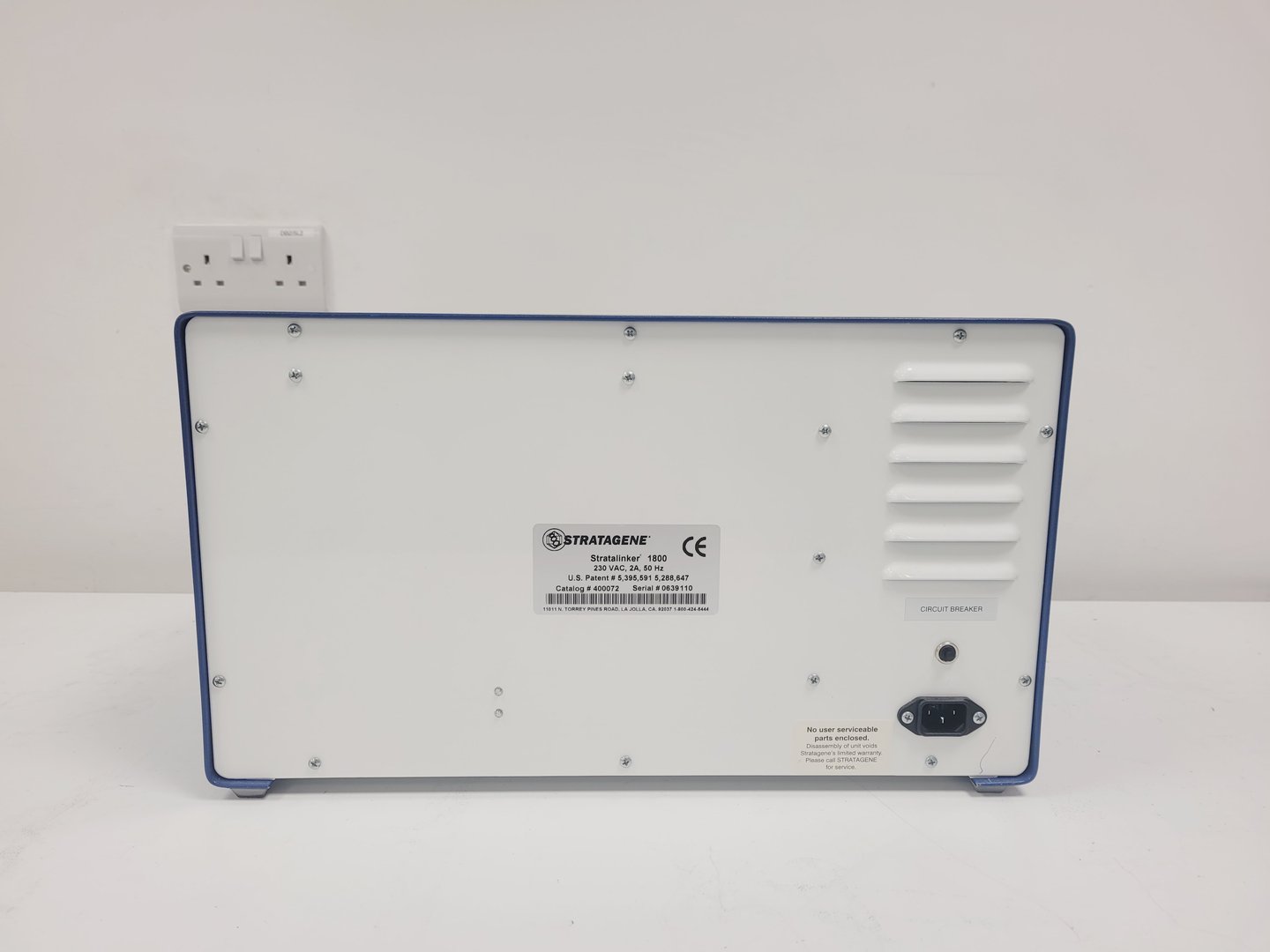 Image of Stratagene UV Stratalinker 1800 UV Crosslinker Lab