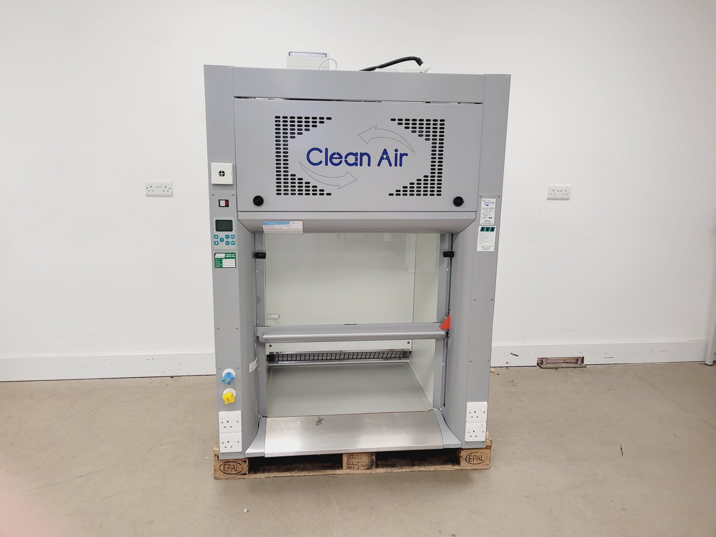 Image of Clean Air Fume Hood Extractor with Stand and Cupboard Lab