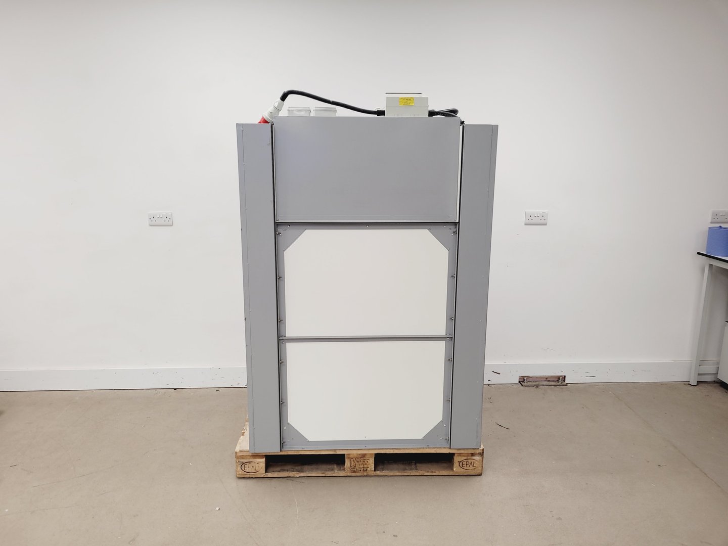 Image of Clean Air Fume Hood Extractor with Stand and Cupboard Lab