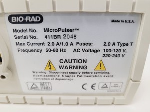 Thumbnail image of Bio-Rad MicroPulser Electroporator Lab