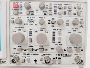 Thumbnail image of Hameg 1507-3 Oscilloscope Lab