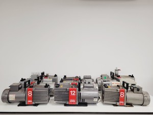 Thumbnail image of Job Lot Edwards Rotary Vane Vacuum Pumps - E2M12 - E2M8 - E2M18 