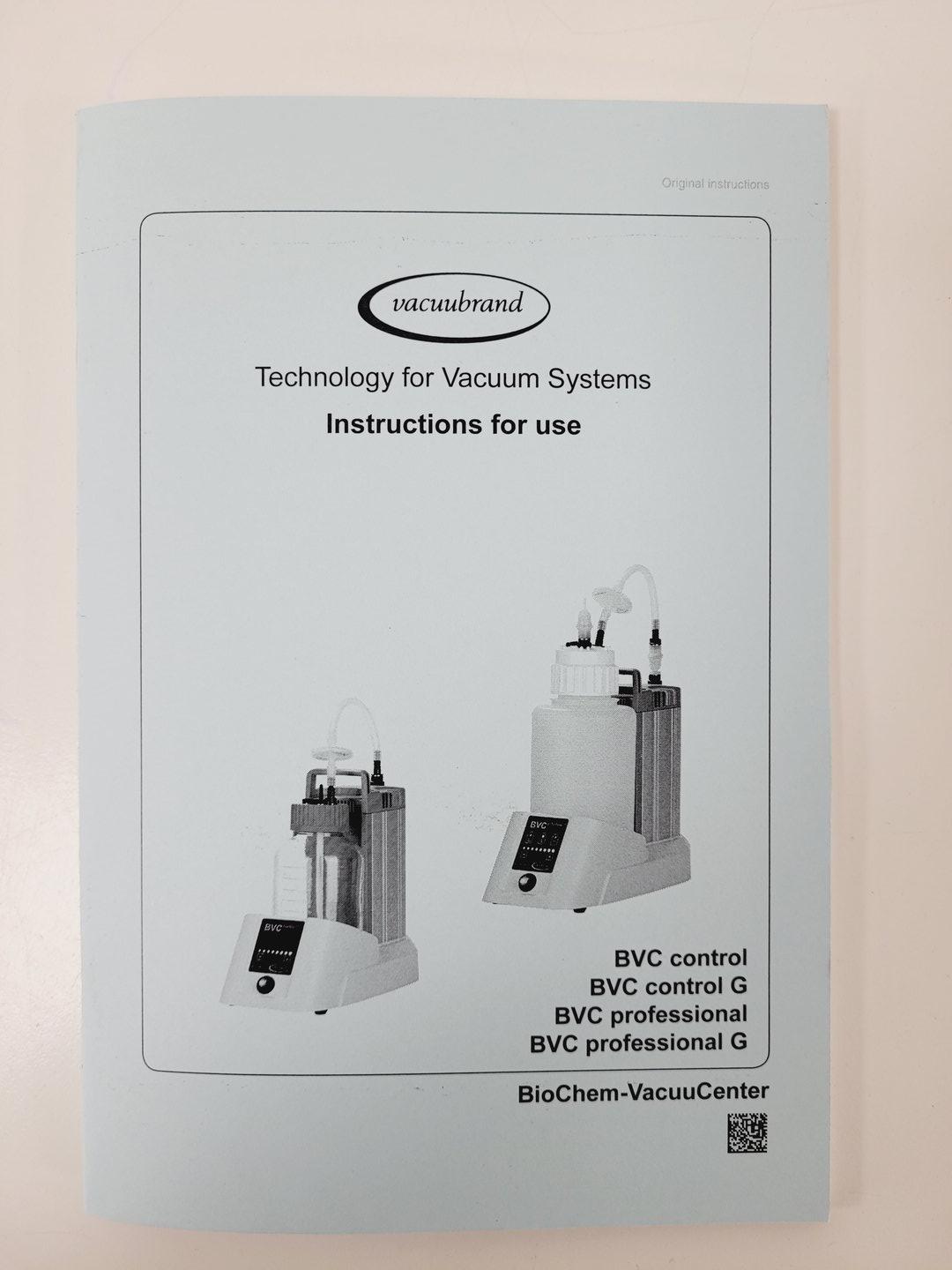 Image of Vacuubrand Control Fluid Aspiration System BVC Lab