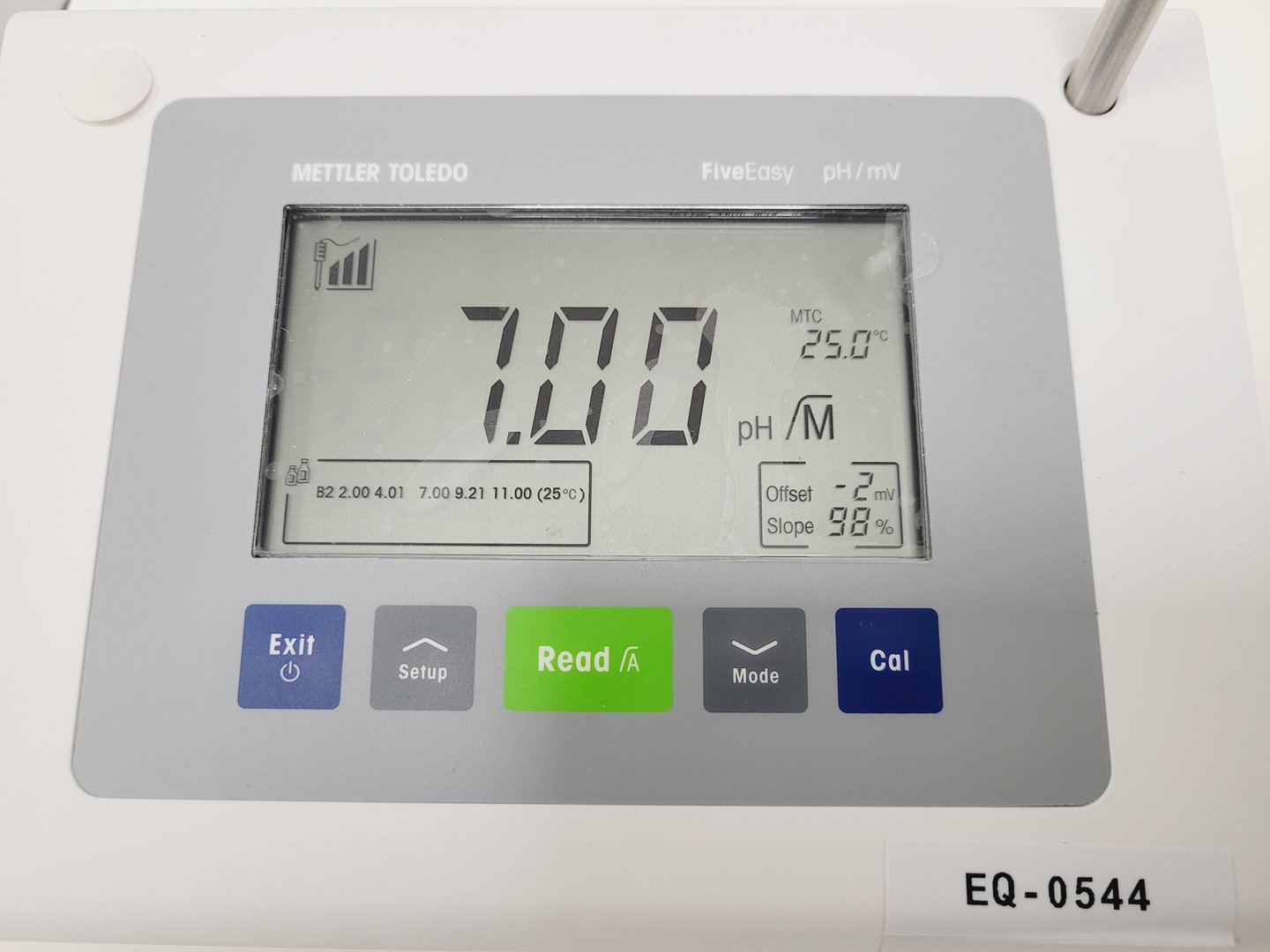 Image of Mettler Toledo FiveEasy F20 pH/mV Bench Meter Lab