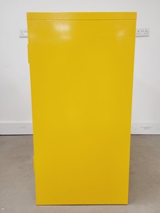 Thumbnail image of Metal Flamable Chemical Storage Cabinet - Yellow Lab
