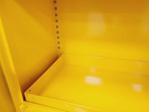 Thumbnail image of Metal Flamable Chemical Storage Cabinet - Yellow Lab