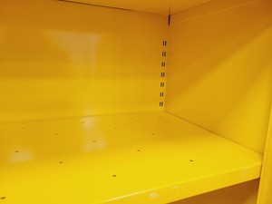 Thumbnail image of Metal Flamable Chemical Storage Cabinet - Yellow Lab