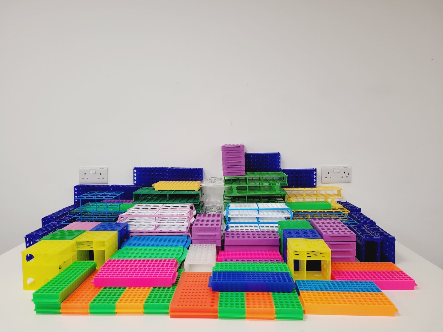 Image of Assorted Plastic Test Tube Holders Lab
