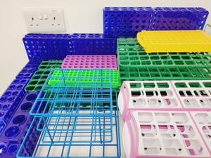 Thumbnail image of Assorted Plastic Test Tube Holders Lab