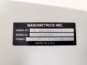 Thumbnail image of Nanometrics Nanospec/AFT Microarea Gauge 010-0180 Lab