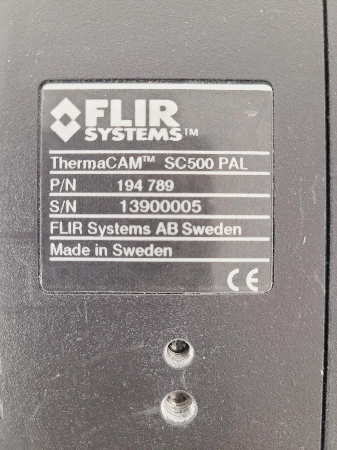 Sc500 Flir Systems ThermaCam SC500 194 780 Thermal Imaging Camera Lab