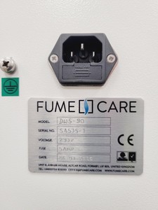 Thumbnail image of Fumecare DW5-90 Downflow Workstation Lab