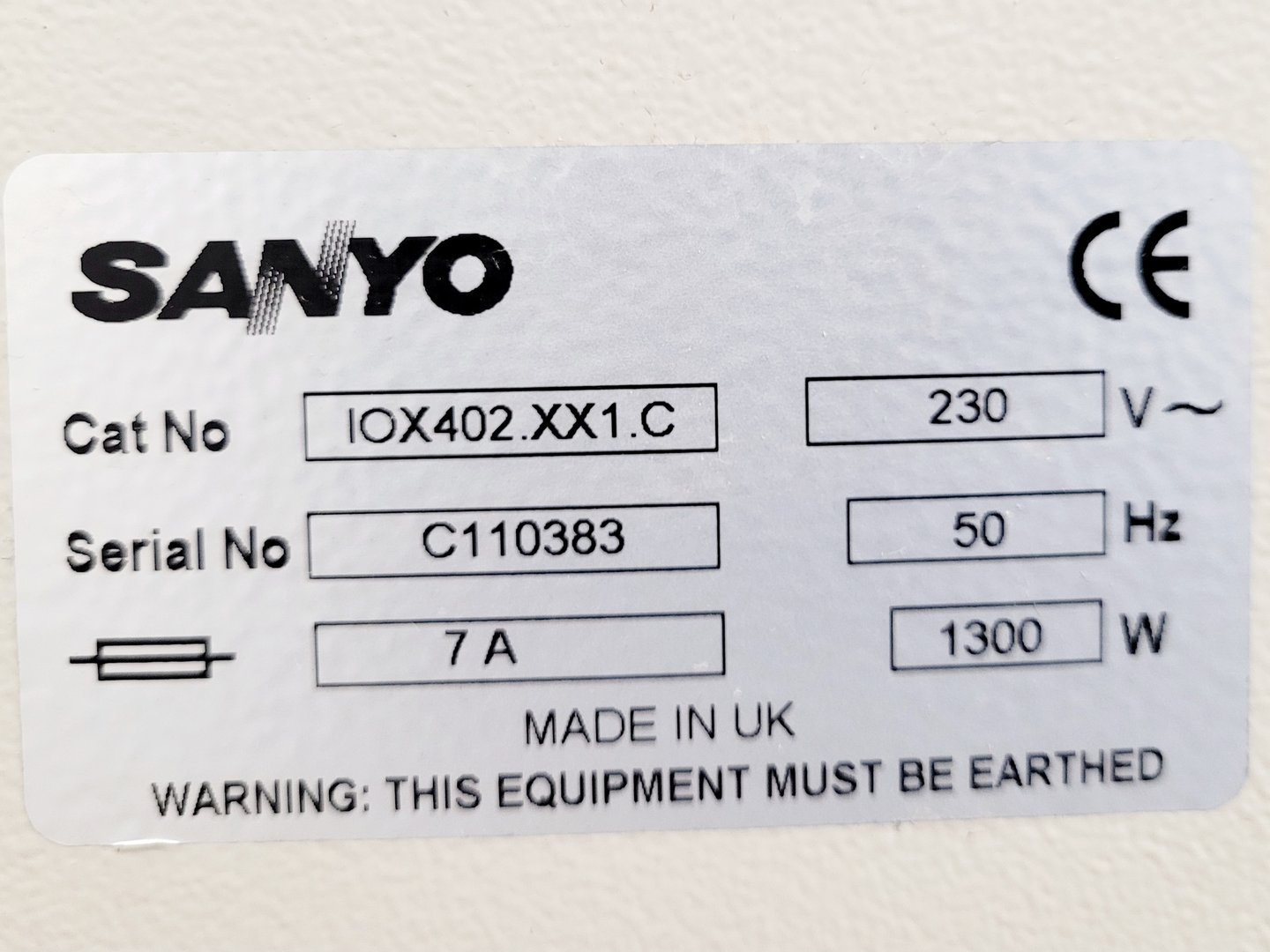 Image of Sanyo Orbital Shaking Incubator IOX402.XX1.C Lab