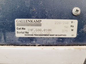 Thumbnail image of Gallenkamp Cooled Incubator Model - IR 211GA Lab