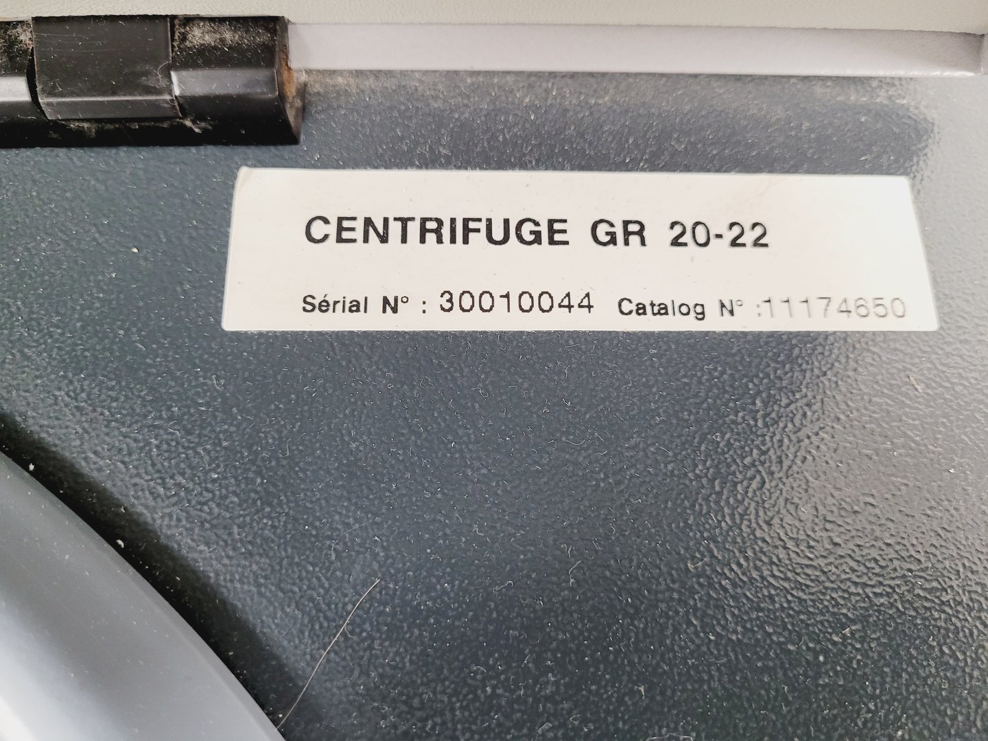 Image of Jouan SA GR 20 22 Refrigerated Centrifuge with AG 290.G Rotor Lab