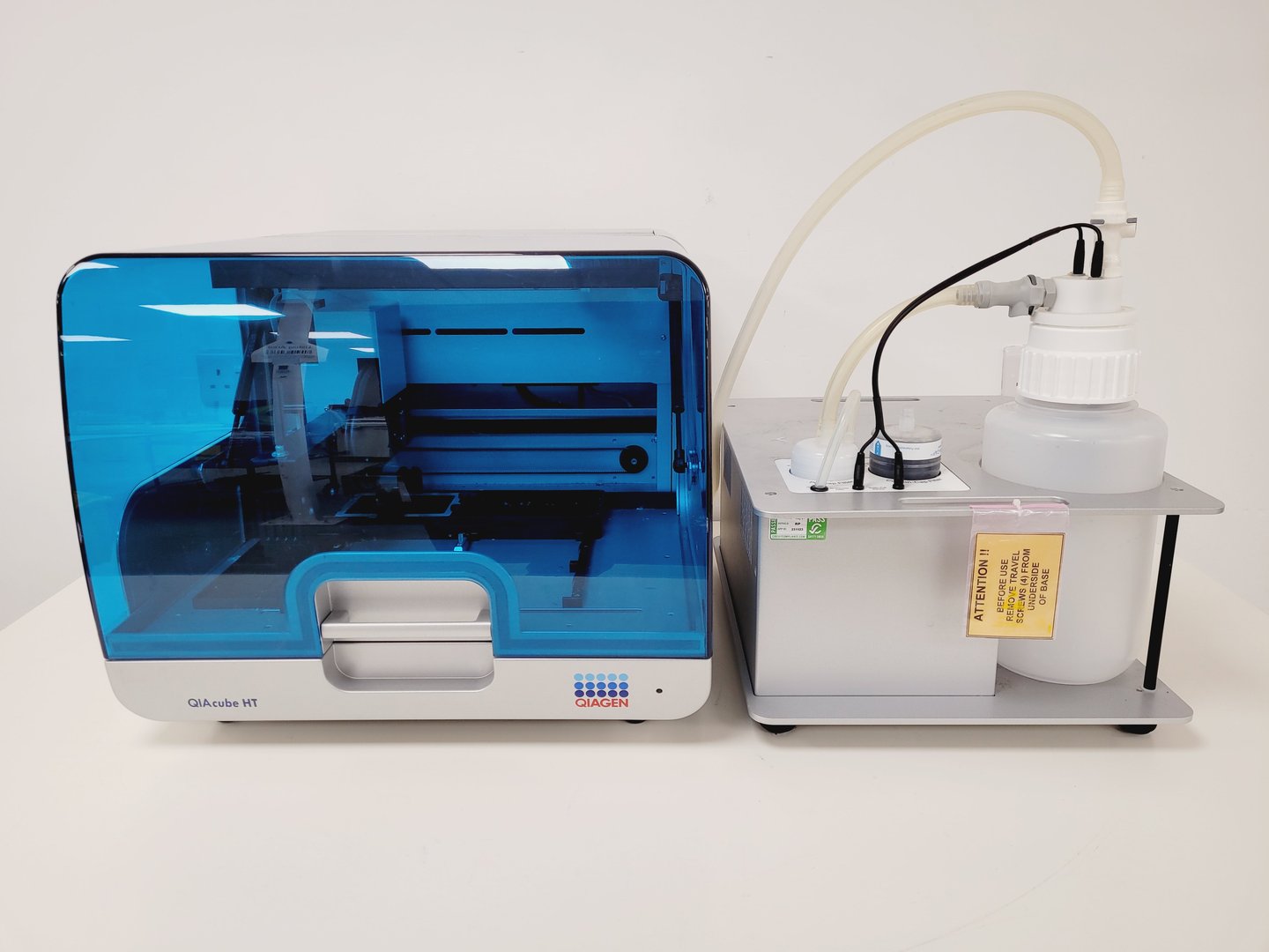 Image of Qiagen QIAcube HT QIAxtractor Nucleic Acid Purification System w/ VS04 Pump Lab