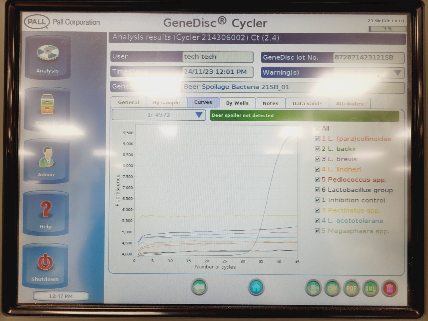 Image of Pall GeneDisc Cycler Real Time PCR Platform for Pa Lab