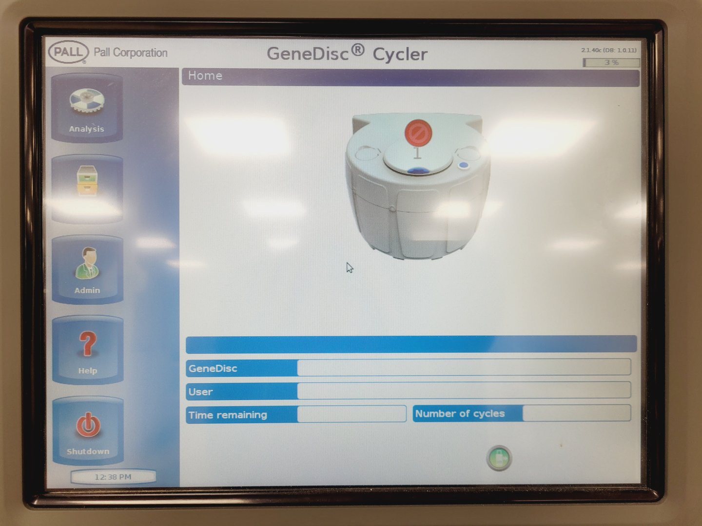 Image of Pall GeneDisc Cycler Real Time PCR Platform for Pa Lab