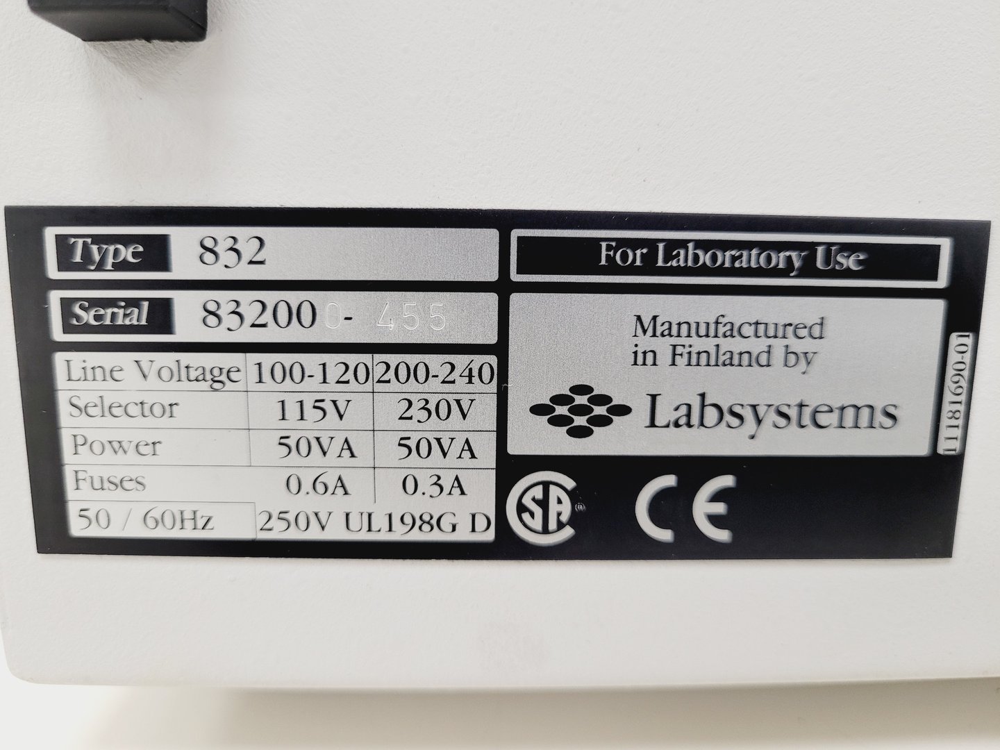 Image of Thermo Scientific Multidrop 384 Microplate Dispenser Labsystems 832 Lab