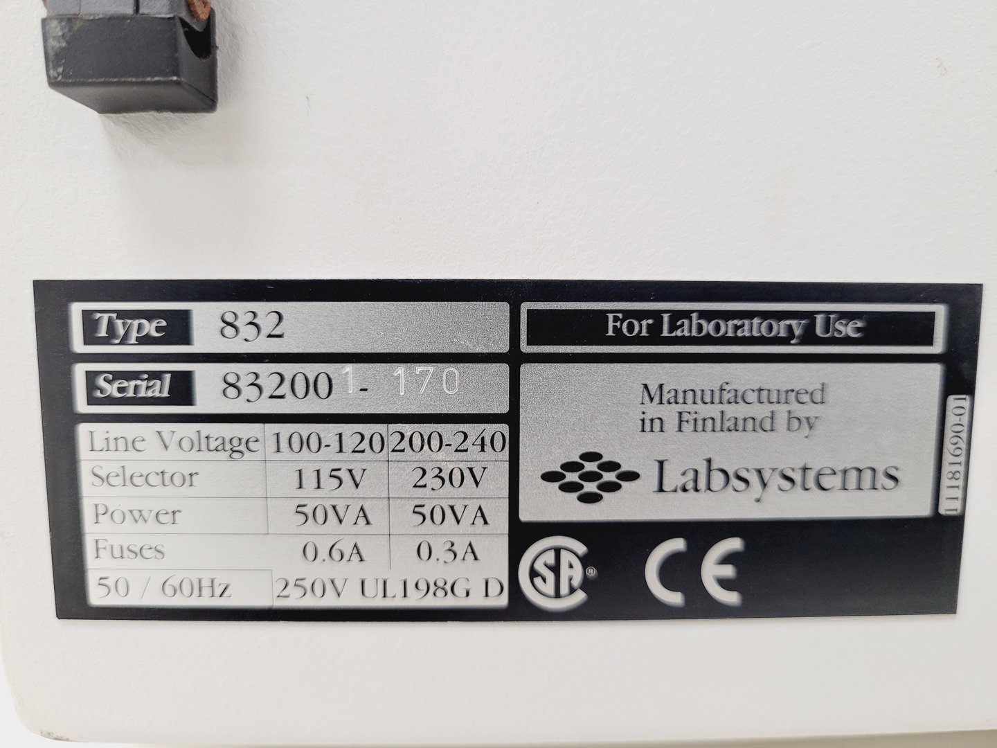 Image of Thermo Scientific Model Multidrop 384 Microplate Dispenser Labsystems 832