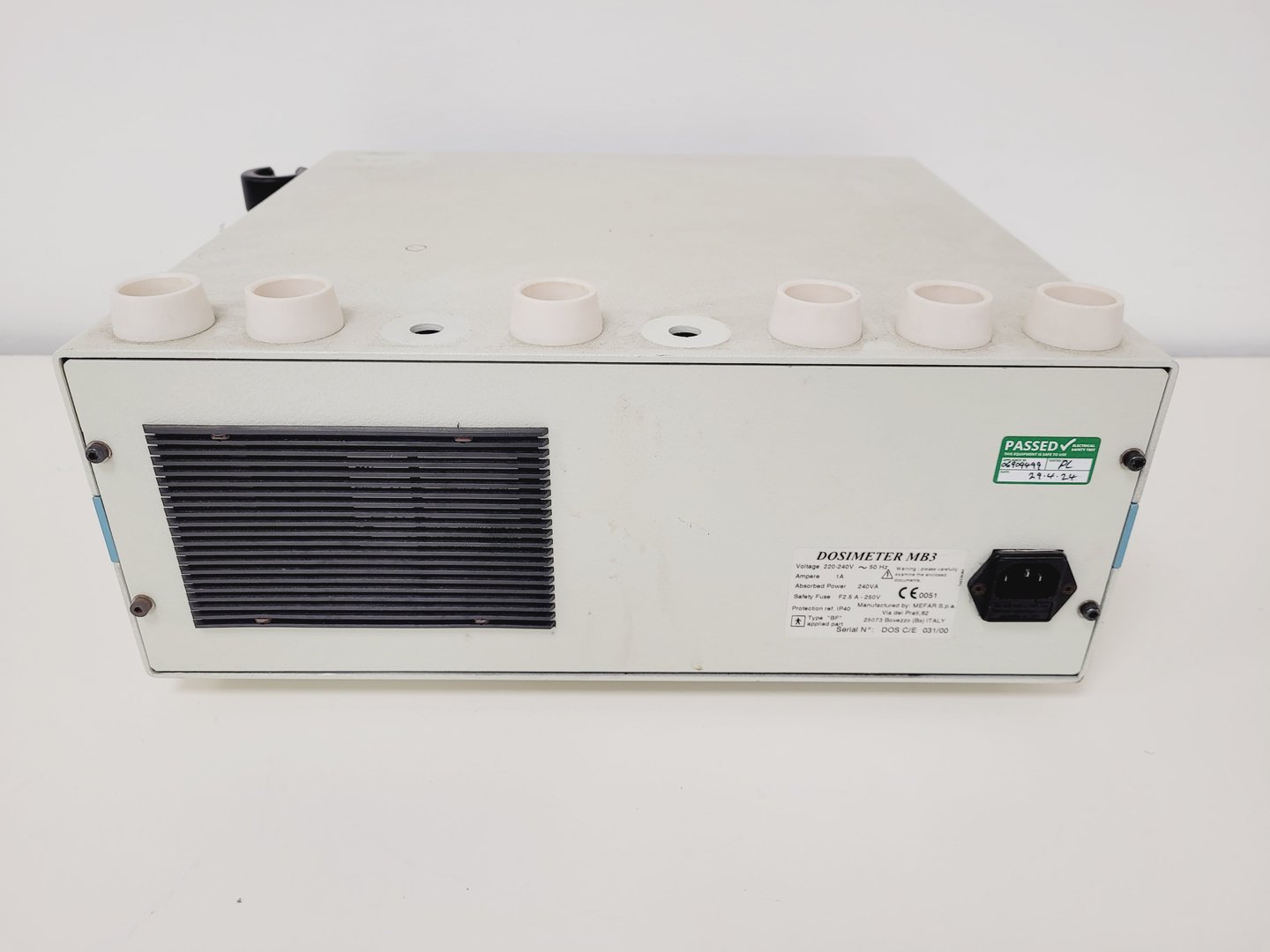 Image of Mefar Electromedical  Dosimeter MB3 Lab