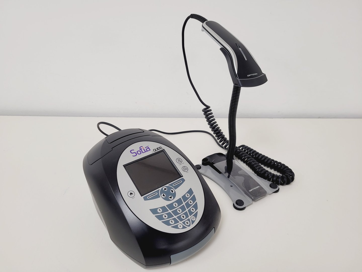 Image of Quidel Sofia Fluorescent Immunoassay Analyser 1178000, OPR-2001-BLACK-WEDGE+STD