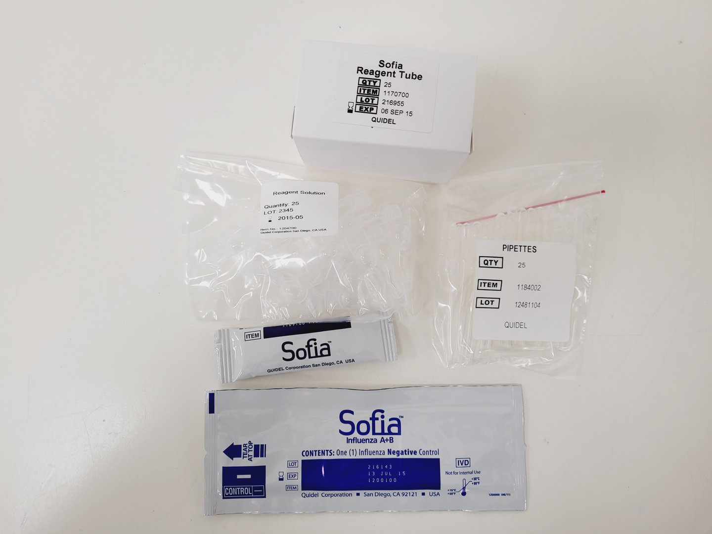 Image of Quidel Sofia Fluorescent Immunoassay Analyser 1178000, OPR-2001-BLACK-WEDGE+STD