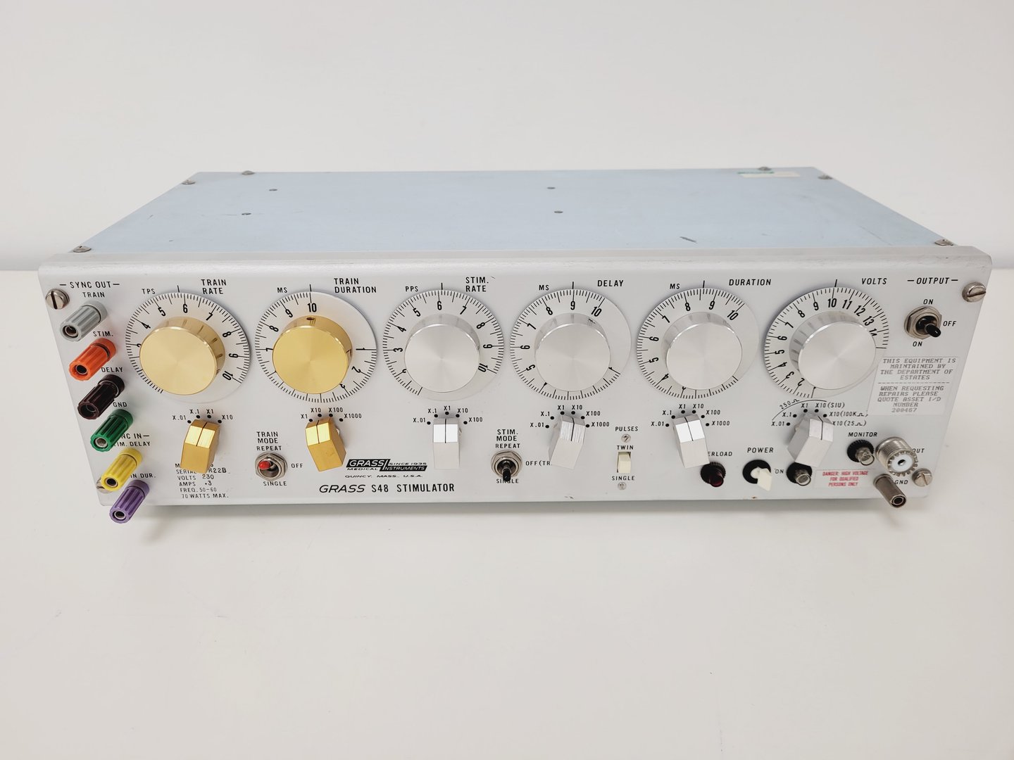 Image of Grass S48 Pulse Stimulator Lab