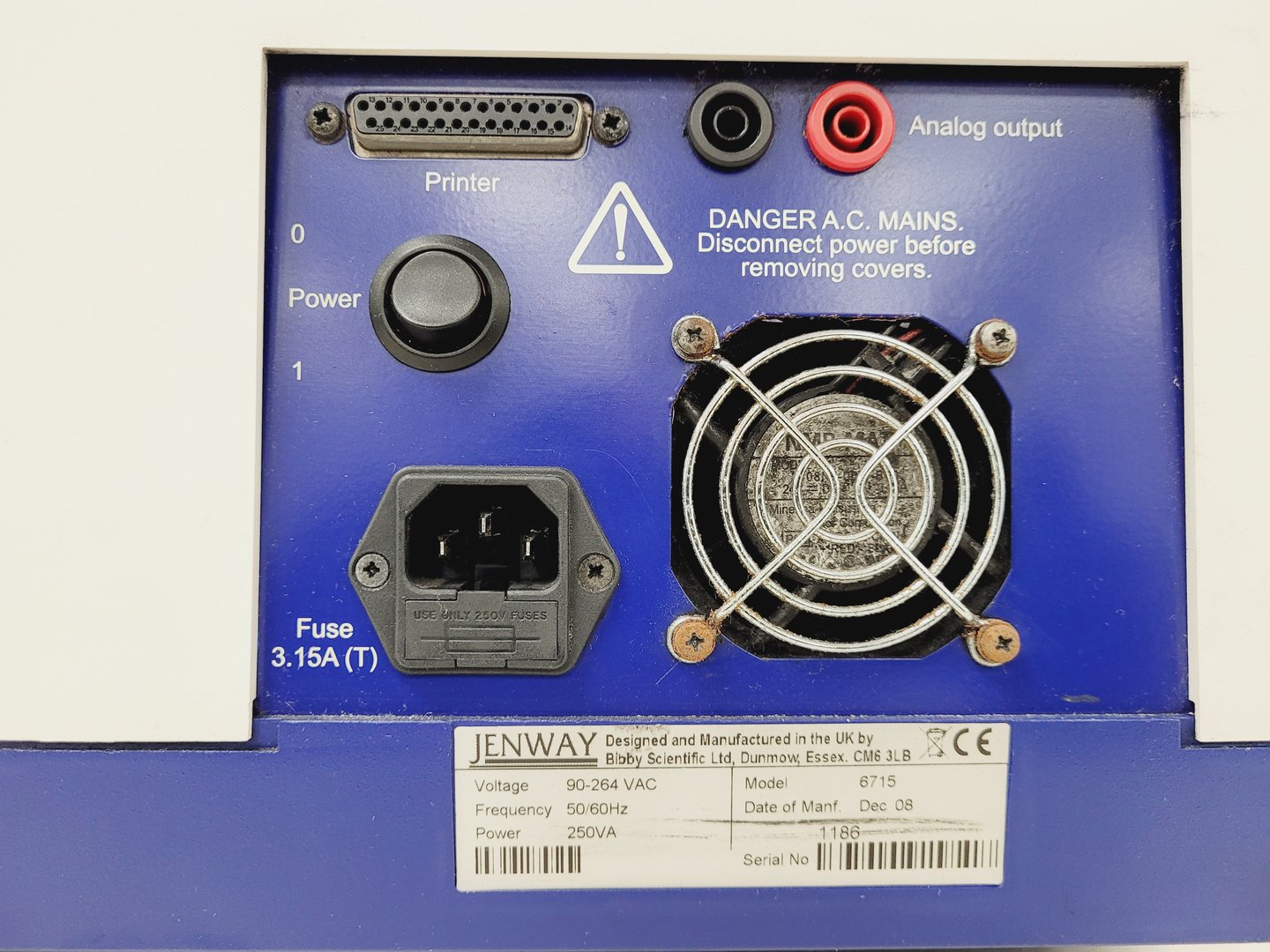 Image of Jenway 6715 UV/Vis Spectrophotometer Lab