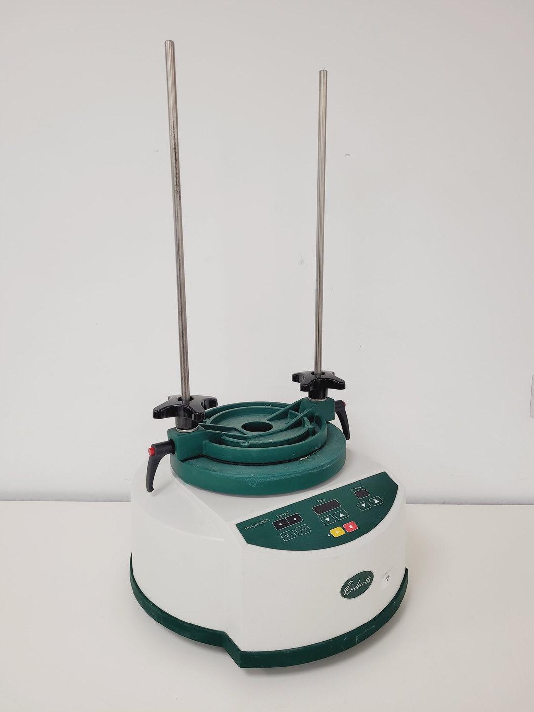 Image of Endecotts Octagon 200CL Sieve Shaker with set of Boxed Sieves Lab