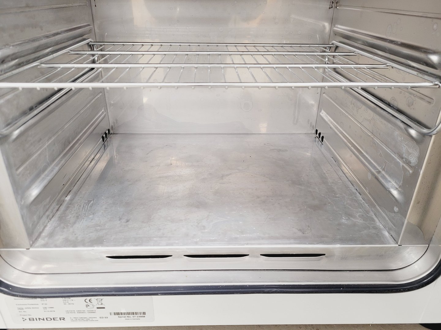 Image of Binder ED 53 Laboratory Gravity Convection Drying & Heating Oven Lab