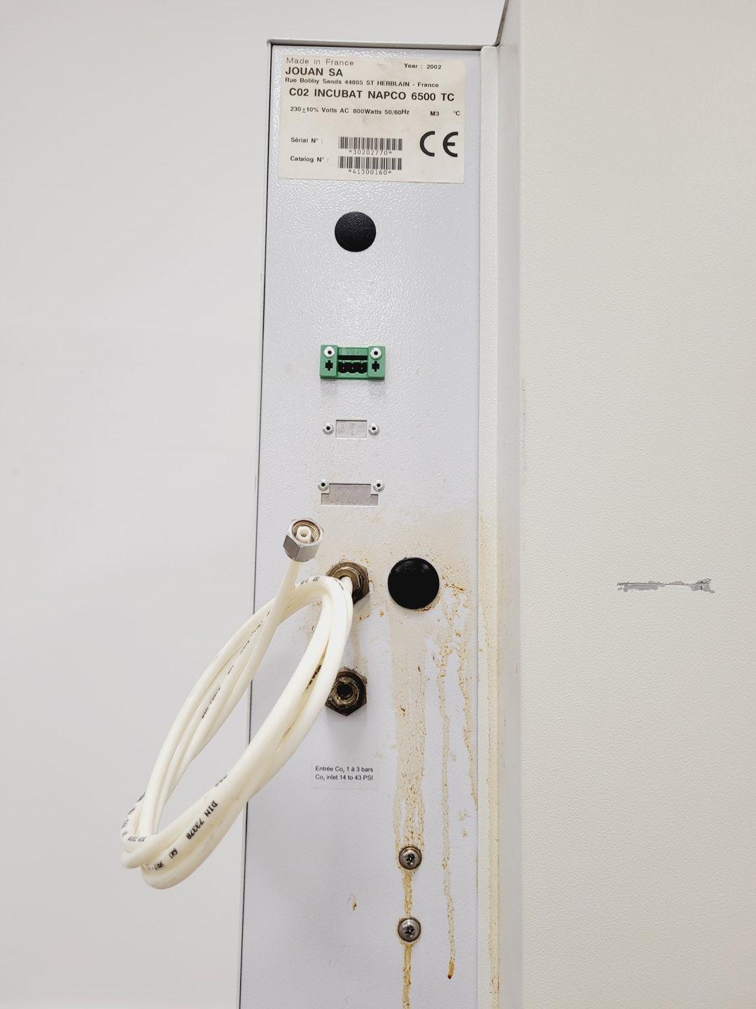 Image of Jouan SA CO2 Incubator Napco 6500 TC Laboratory Incubator Lab