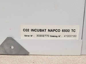 Thumbnail image of Jouan SA CO2 Incubator Napco 6500 TC Laboratory Incubator Lab