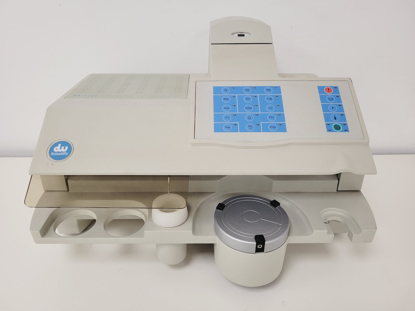 Image of DW Scientific Automated Spiral Plater w/ Whitley Vacuum Source (WASP) Lab Faulty