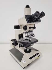 Thumbnail image of Olympus BH-2 Trinocular Microscope w/ 5 Objectives DPlan, SPlan Lab