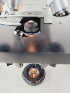 Thumbnail image of Leitz Wetzlar Dialux 20 Microscope w/ 3 x Objectives Phaco, Plan, NPL Lab