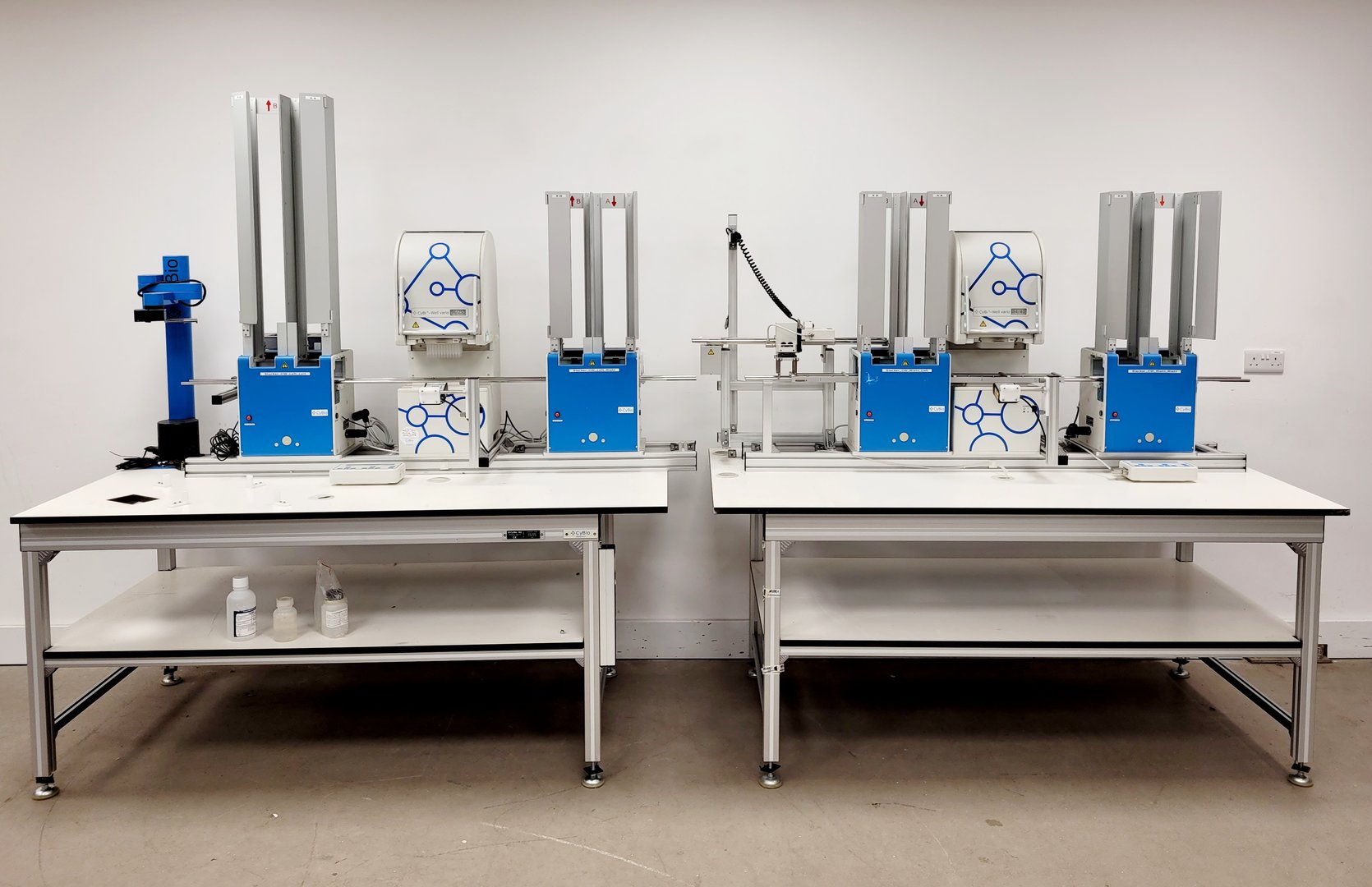 Image of CyBio CyBi Well Vario Pipetting Robot System - 96-Head & 384-Head