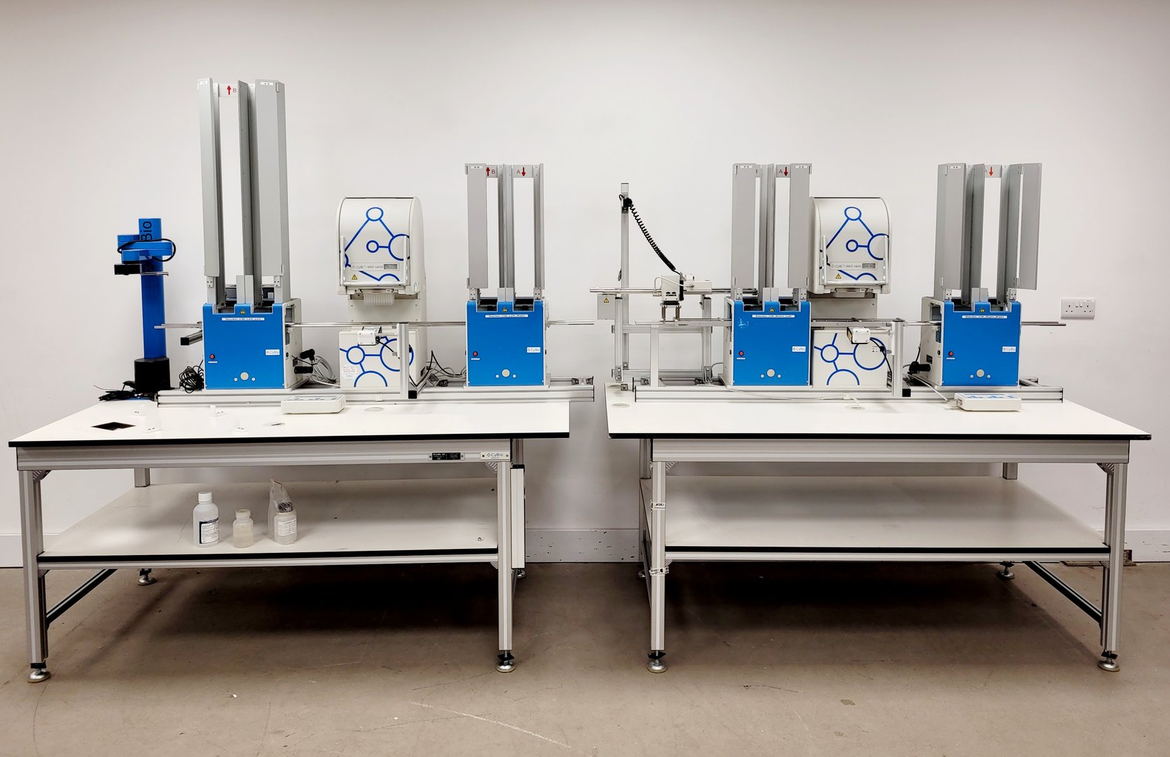 Image of CyBio CyBi Well Vario Pipetting Robot System - 96-Head & 384-Head