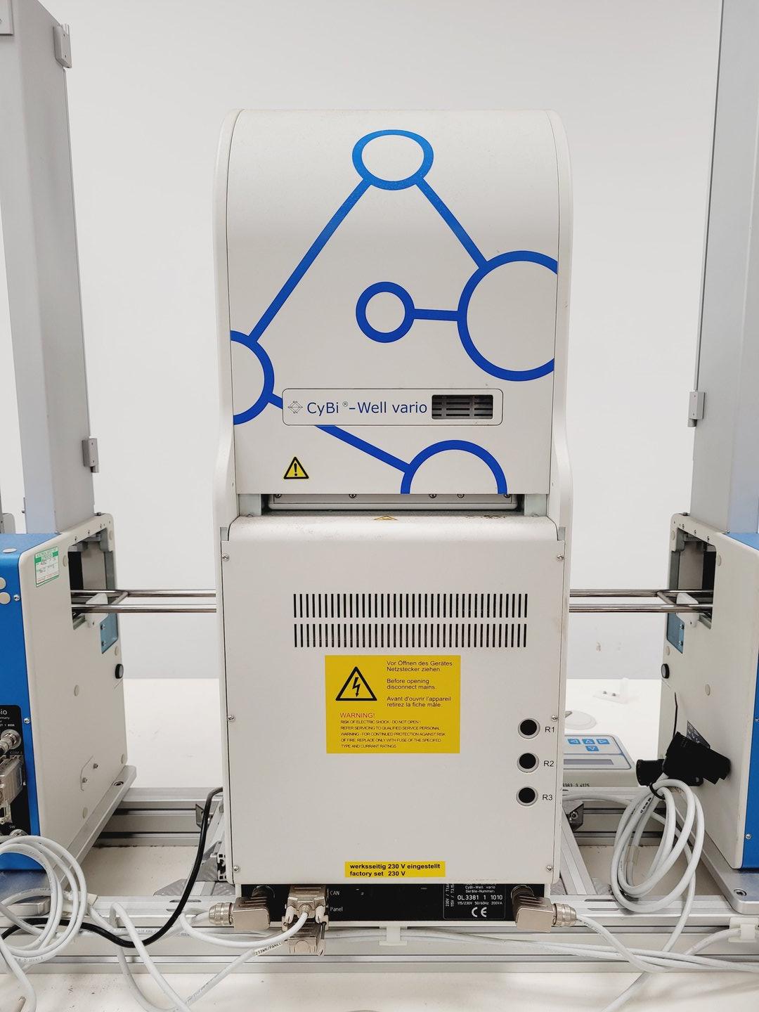 Image of CyBio CyBi Well Vario Pipetting Robot System - 96-Head & 384-Head