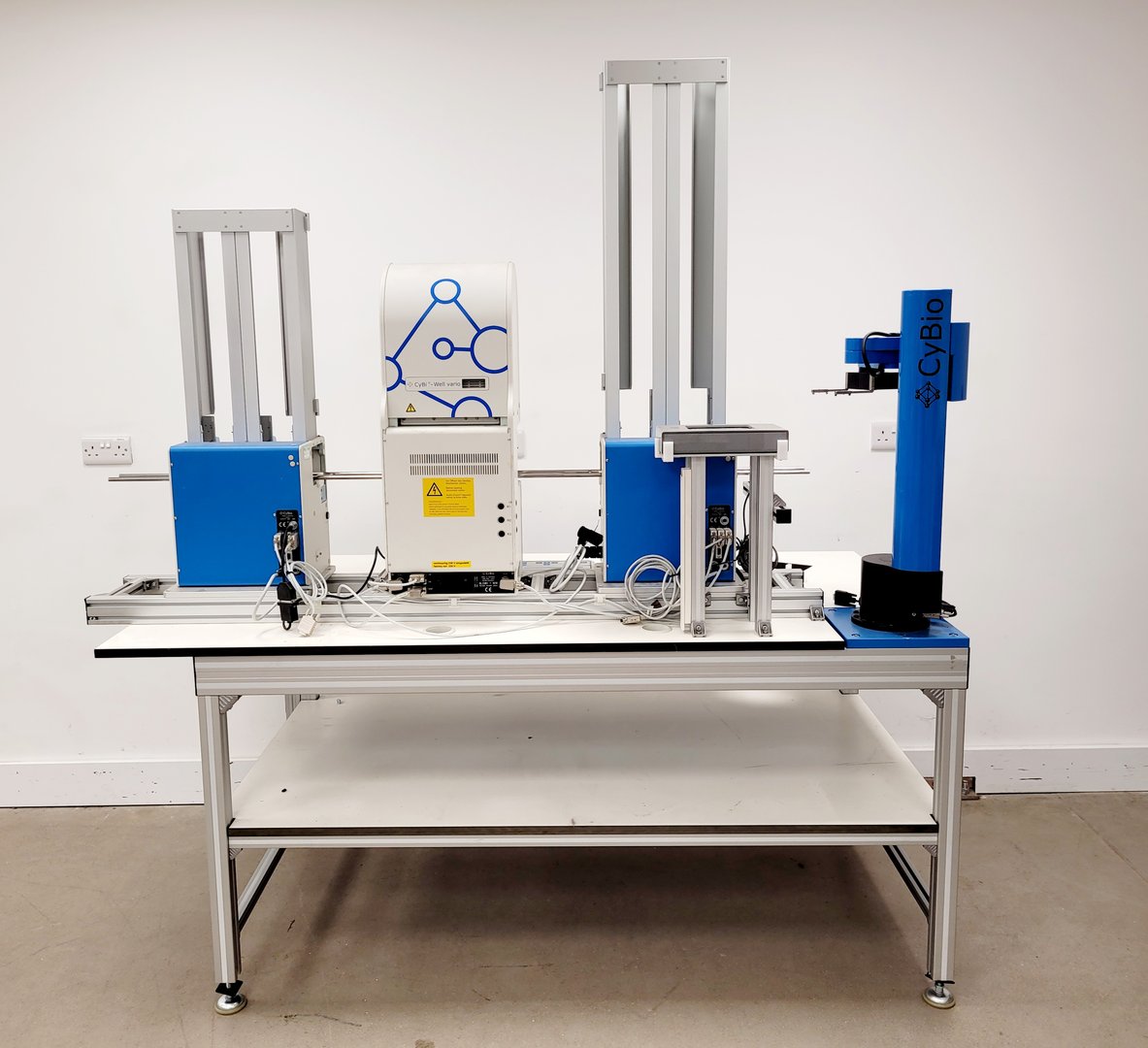 Image of CyBio CyBi Well Vario Pipetting Robot System - 96-Head & 384-Head