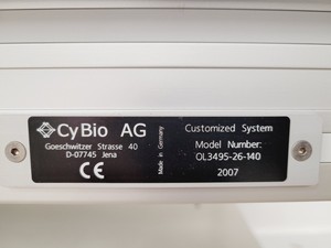 Thumbnail image of CyBio CyBi Well Vario Pipetting Robot System - 96-Head & 384-Head