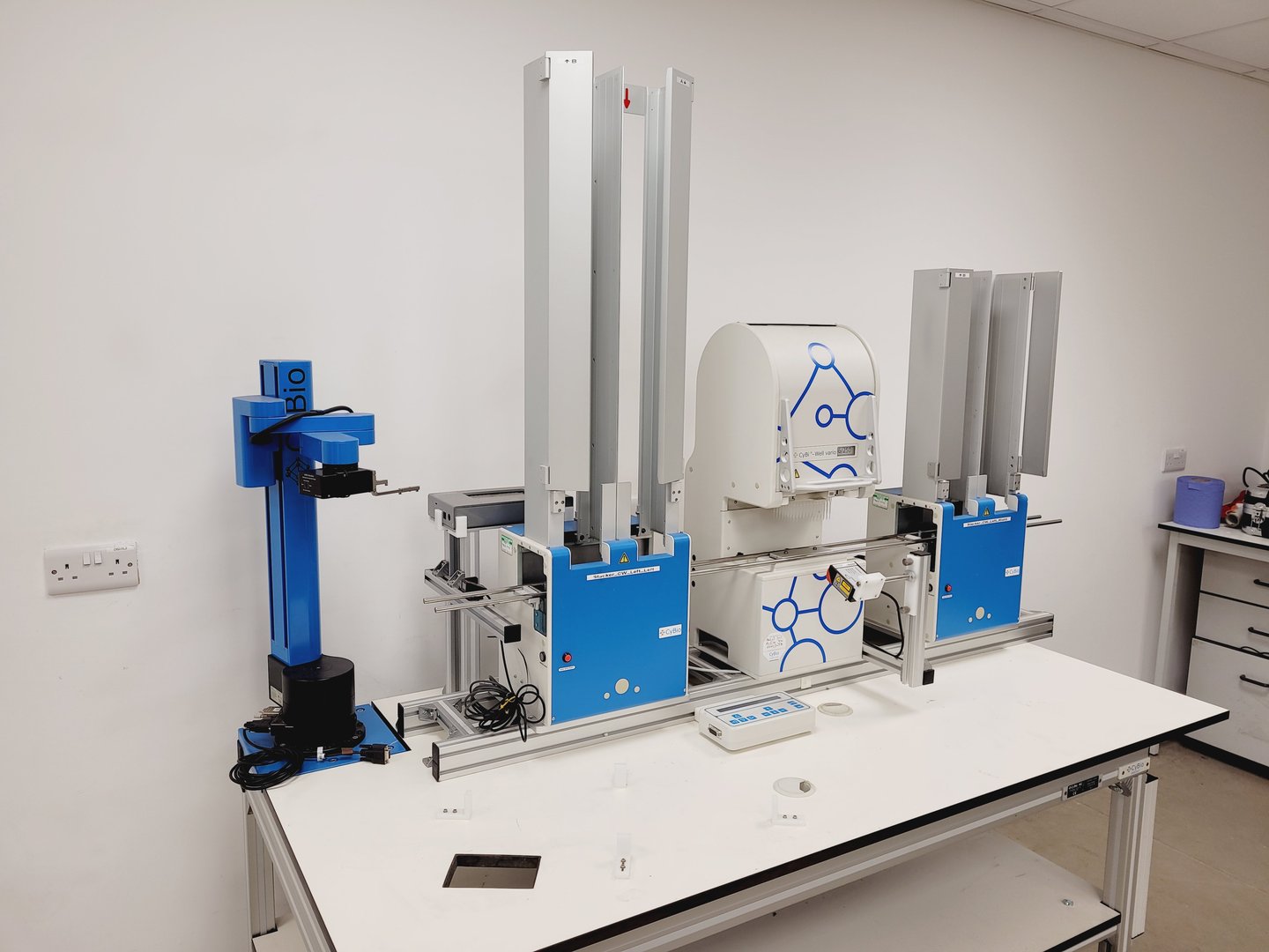Image of CyBio CyBi Well Vario Pipetting Robot System - 96-Head & 384-Head