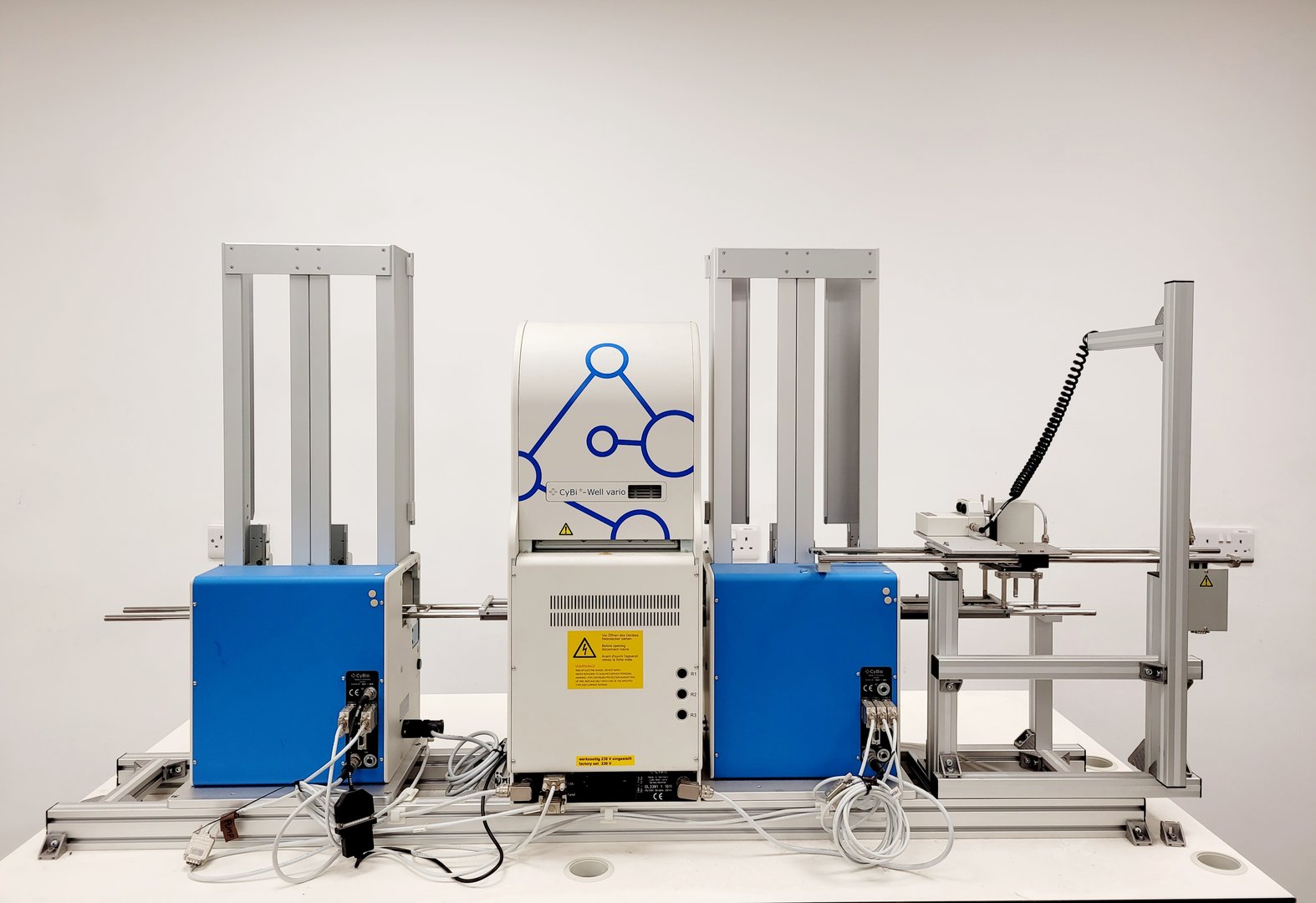 Image of CyBio CyBi Well Vario Pipetting Robot System - 96-Head & 384-Head