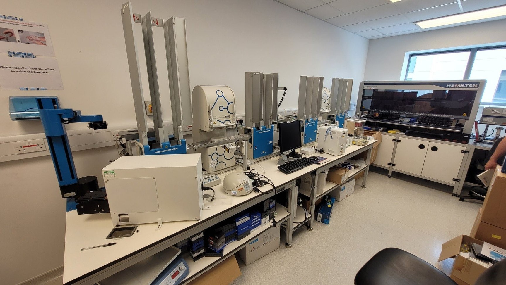 Image of CyBio CyBi Well Vario Pipetting Robot System - 96-Head & 384-Head