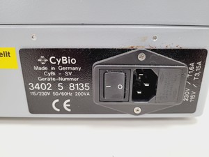 Thumbnail image of CyBio CyBi Well Vario Pipetting Robot System - 96-Head & 384-Head